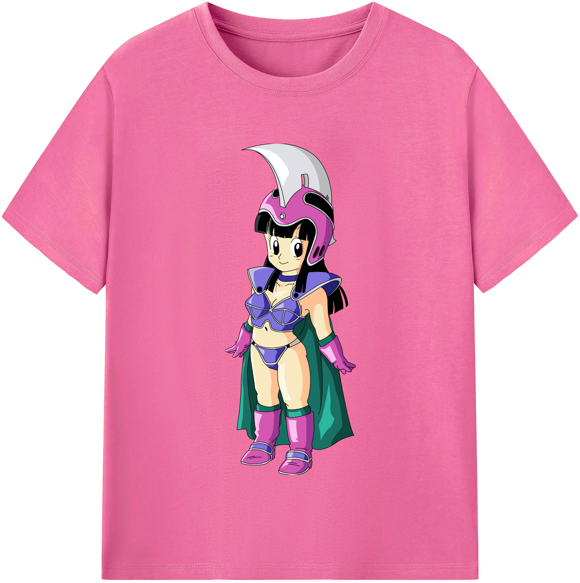 （画像用） ドラゴンボール チチ DRAGON BALL Chichi レディースカジュアルプリントTシャツ（綿100％）
